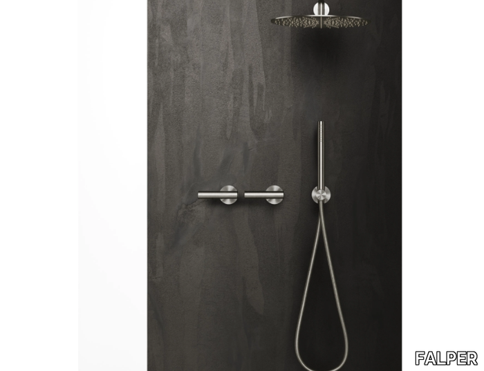 CILINDRO - Stainless steel shower set _ FALPER