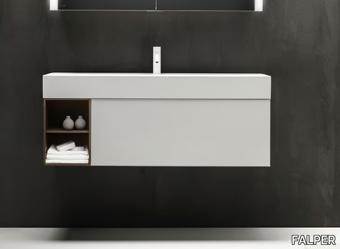 QUATTRO.ZERO - Vanity unit with drawers _ FALPER