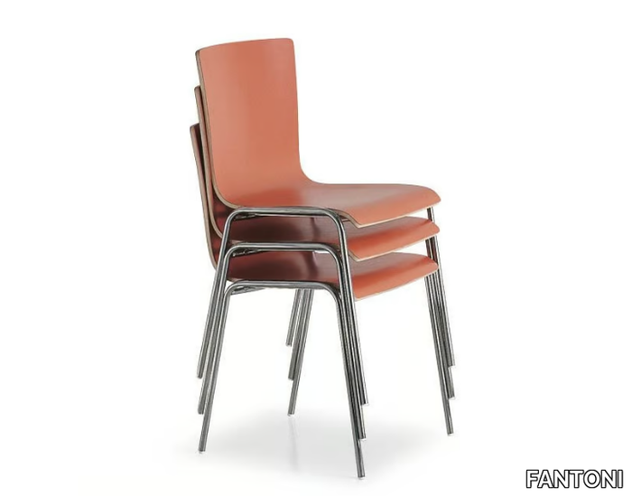 45 HOSPITALITY - Stackable chair _ FANTONI