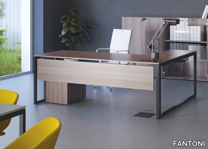 FRAMEWORK 2.0 - L-shaped executive desk _ FANTONI