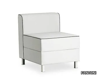 AT LOUNGE - Upholstered armchair _ FANTONI