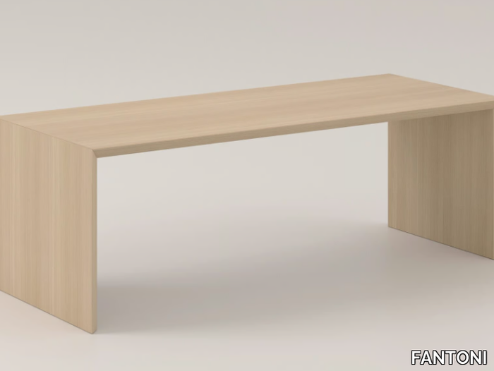 MULTIPLICEO - Rectangular executive desk _ FANTONI