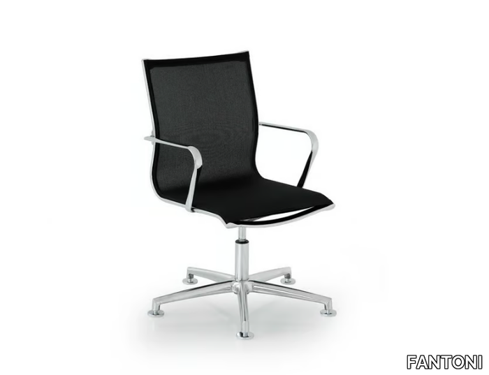 ELLE EXECUTIVE - Height-adjustable office chair with 5-Spoke base _ FANTONI