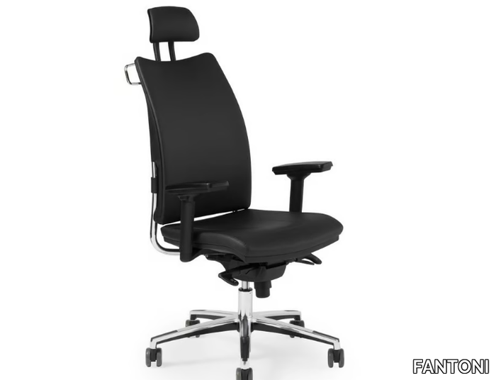 THYME EXECUTIVE - Recliner leather office chair _ FANTONI