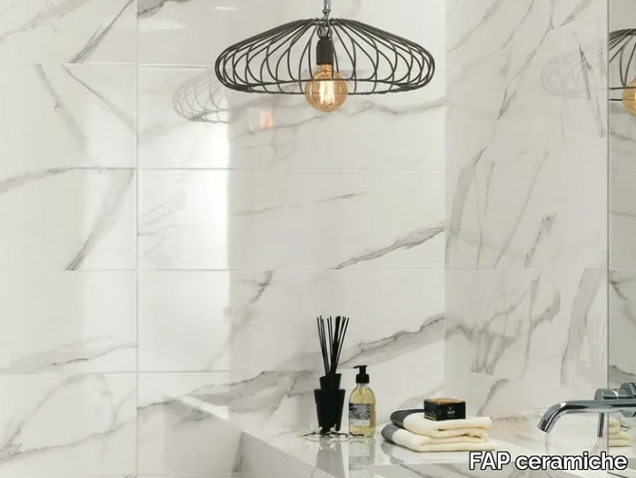 ROMA DIAMOND - Wall tiles with marble effect _ FAP ceramiche