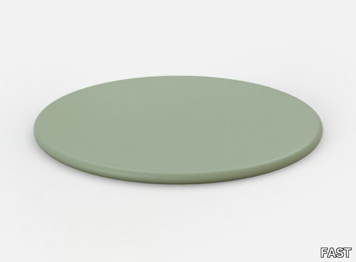 TONIK - Round aluminium table top _ FAST