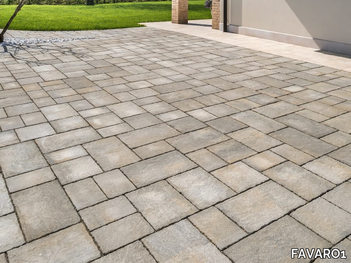 ORIZZONTI - Stone outdoor floor tiles _ FAVARO1