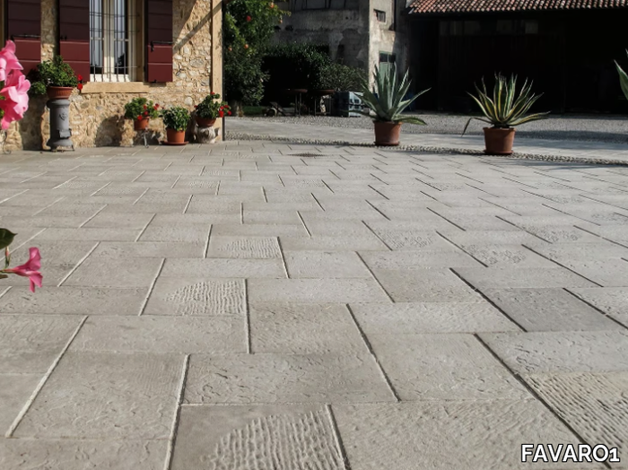 PIEDRA - Cement wall/floor tiles with stone effect _ FAVARO1