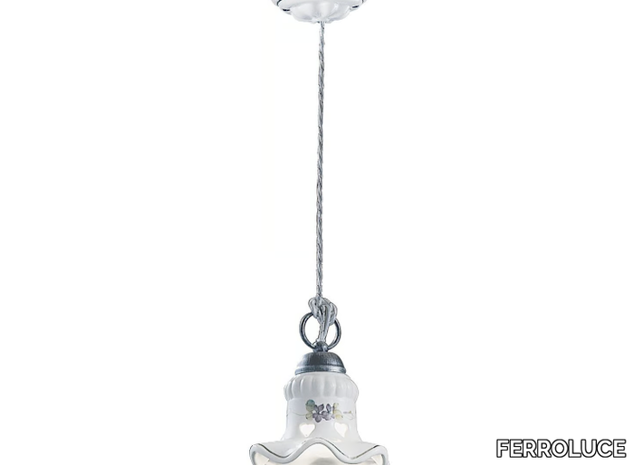 CHIETI - Ceramic pendant lamp _ FERROLUCE