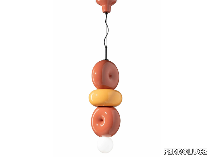 BUMBUM C2752/C2762 MIX - Ceramic pendant lamp _ FERROLUCE