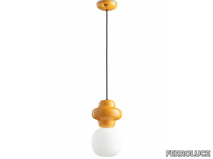 COPACABANA C2681 - Ceramic pendant lamp _ FERROLUCE