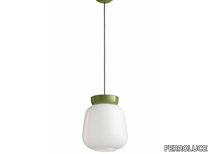 CORCOVADO C2742 - Ceramic pendant lamp _ FERROLUCE