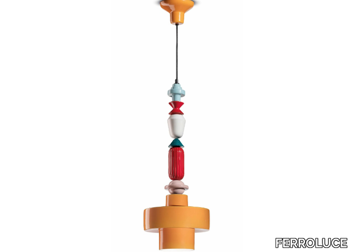 LARIAT C2531 - Ceramic pendant lamp _ FERROLUCE