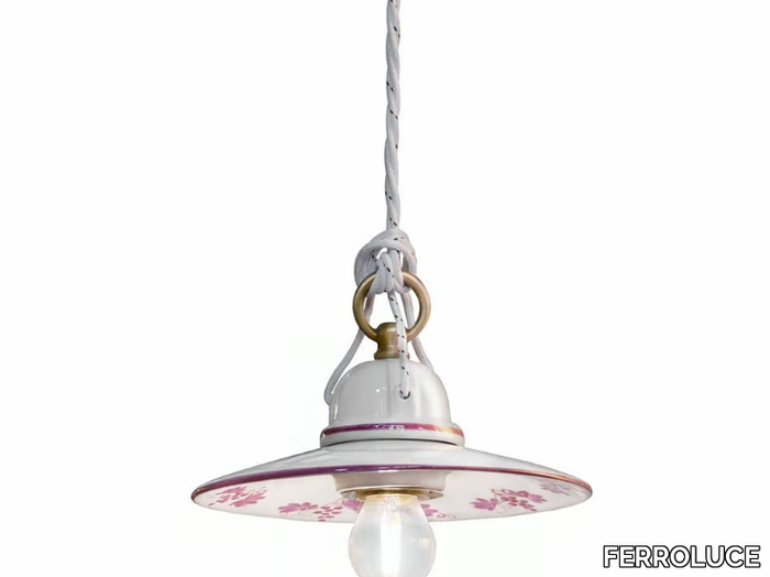 ASTI - Ceramic pendant lamp _ FERROLUCE