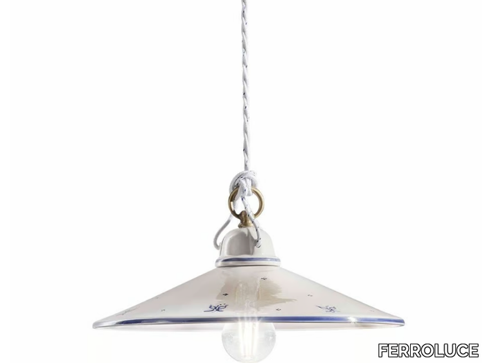 ASTI - Ceramic pendant lamp _ FERROLUCE