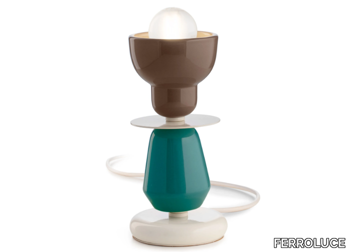 BERIMABU C2604 - Ceramic table lamp _ FERROLUCE