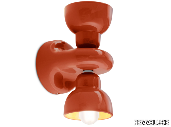 BERIMBAU C2601 - Ceramic wall lamp _ FERROLUCE