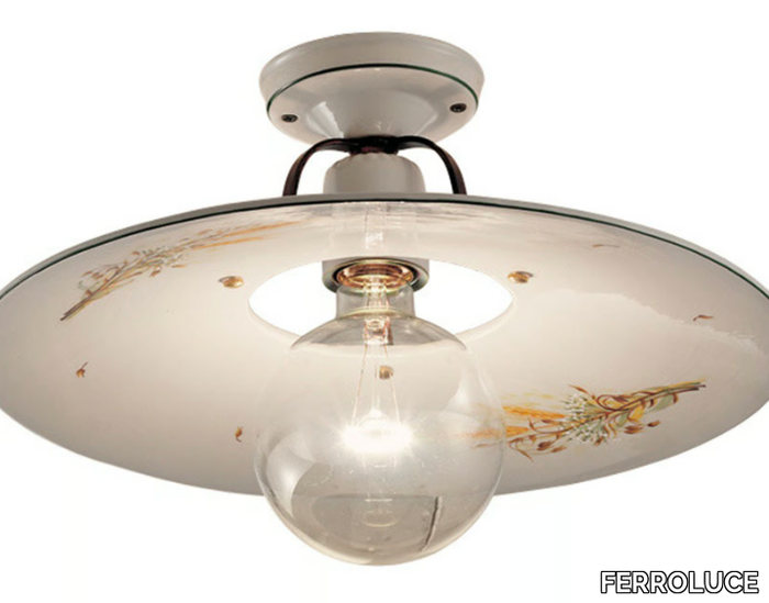 BOLOGNA - Ceramic ceiling light _ FERROLUCE