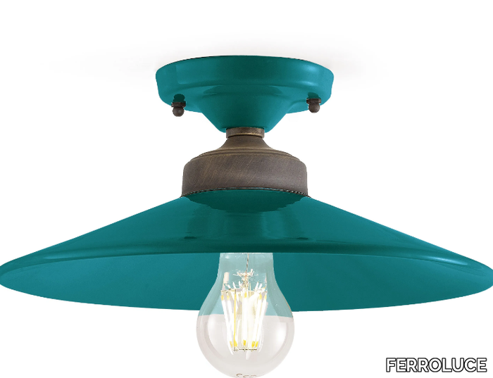 COLORS - Ceramic ceiling light _ FERROLUCE