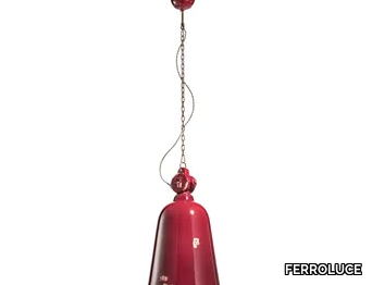 INDUSTRIAL - Industrial style ceramic pendant lamp _ FERROLUCE