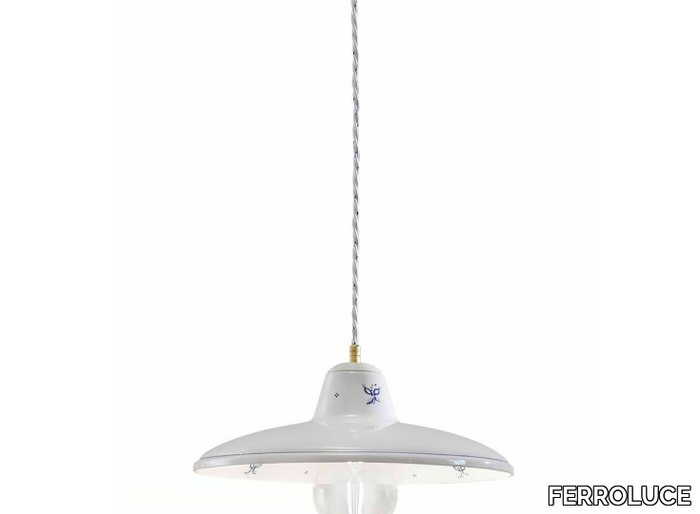 COMO - Ceramic pendant lamp _ FERROLUCE