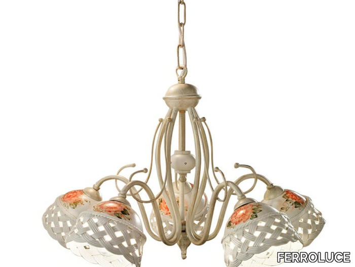 VERONA - Ceramic chandelier _ FERROLUCE