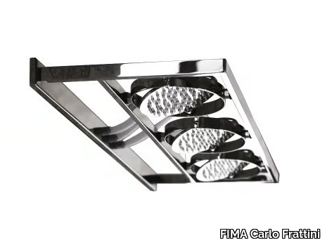 NU F2850 - Wall-mounted stainless steel rain shower _ FIMA Carlo Frattini
