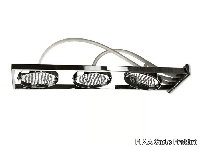 NU F2855 - Wall-mounted stainless steel rain shower _ FIMA Carlo Frattini