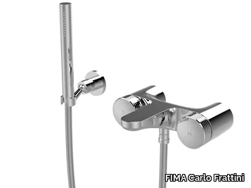 TEXTURE F5604 - Chromed brass shower tap with hand shower _ FIMA Carlo Frattini