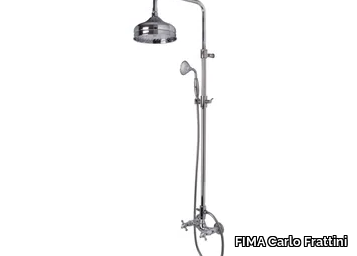 ELIZABETH F5085/2 - Wall-mounted shower panel with overhead shower _ FIMA Carlo Frattini