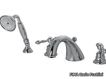 EPOQUE F5064 - 4 hole bathtub tap with hand shower _ FIMA Carlo Frattini