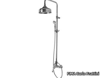 LAMP F3305/2 - Wall-mounted shower panel with overhead shower _ FIMA Carlo Frattini