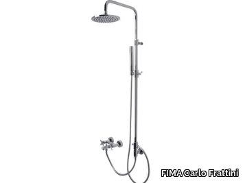 MAXIMA F5304/2 - Wall-mounted shower panel with overhead shower _ FIMA Carlo Frattini