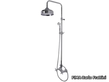 OLIVIA F5005/2 - Wall-mounted shower panel with overhead shower _ FIMA Carlo Frattini