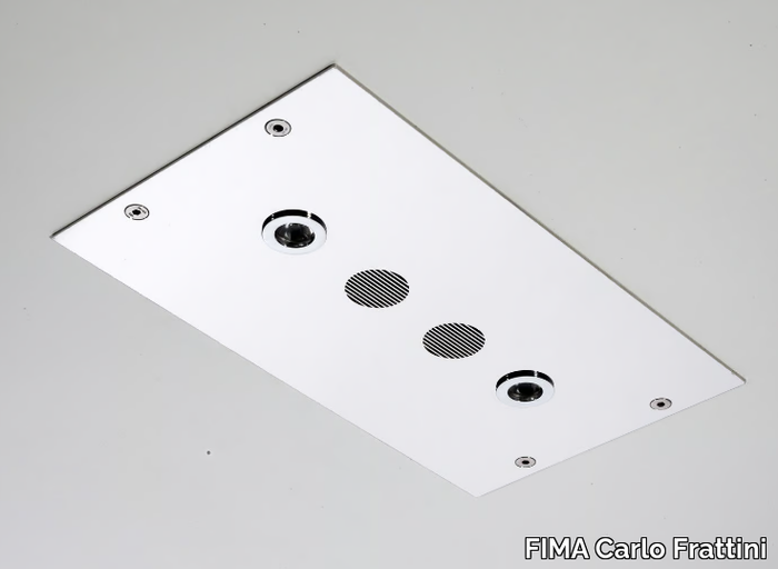 MODULAR F2820 - Ceiling mounted extra flat stainless steel overhead shower _ FIMA Carlo Frattini