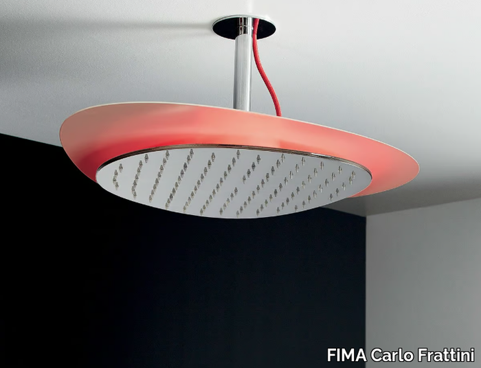 CLOUD - Ceiling mounted rain shower with built-in lights _ FIMA Carlo Frattini