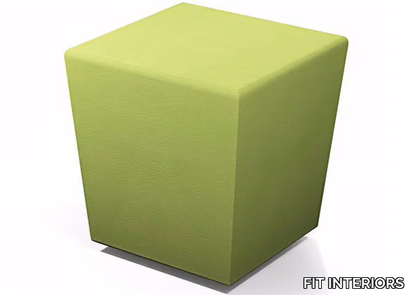 PUFF - Square Eco-leather pouf _ FIT INTERIORS