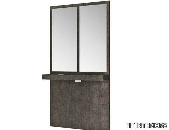 VELVET - Rectangular mirror with integrated lighting _ FIT INTERIORS