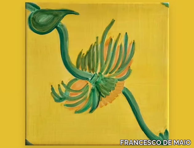 SUNFLOWERS - Faïence wall tiles _ FRANCESCO DE MAIO