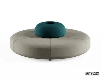 AFINA - Upholstered modular fabric bench _ FREZZA