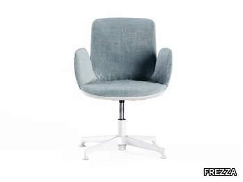 FIOR DI LOTO - Office chair with 4-Spoke base and Baydur® backrest cover _ FREZZA