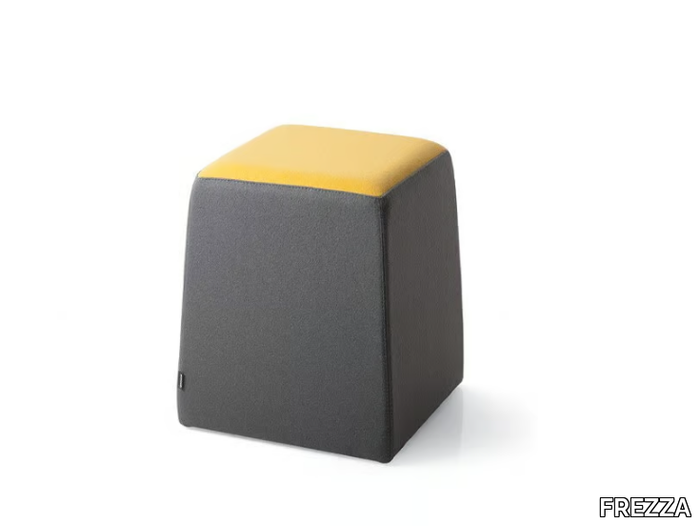 STAND BY - Upholstered square fabric pouf _ FREZZA