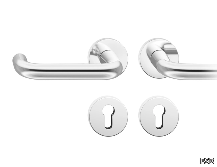 FSB 12 1070 - Door handle with lock _ FSB