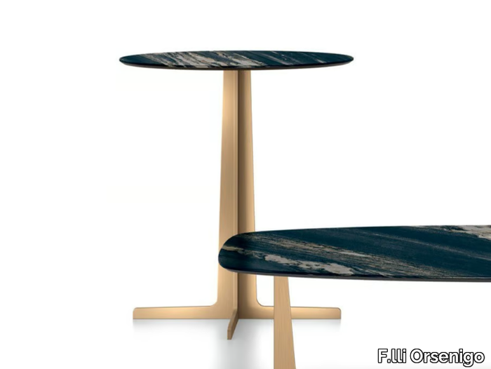 CROSS - Round coffee table _ F.lli Orsenigo