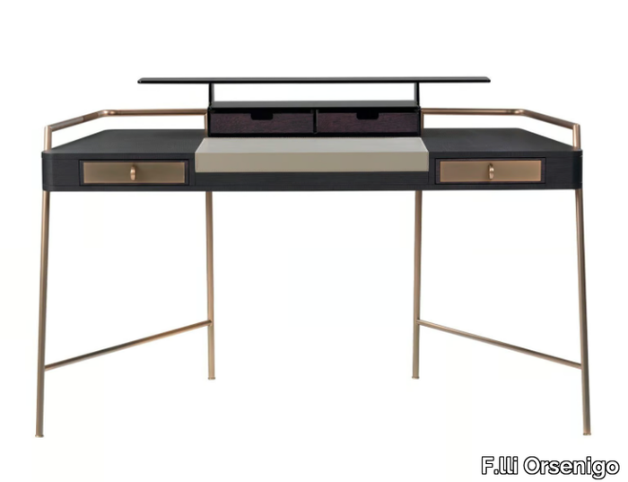 FLAT - Wooden secretary desk with drawers _ F.lli Orsenigo