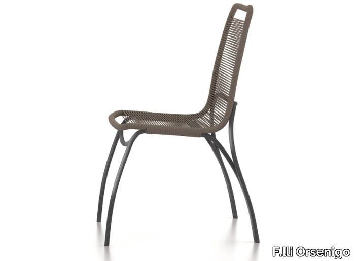 IN&OUT - Steel garden chair _ F.lli Orsenigo