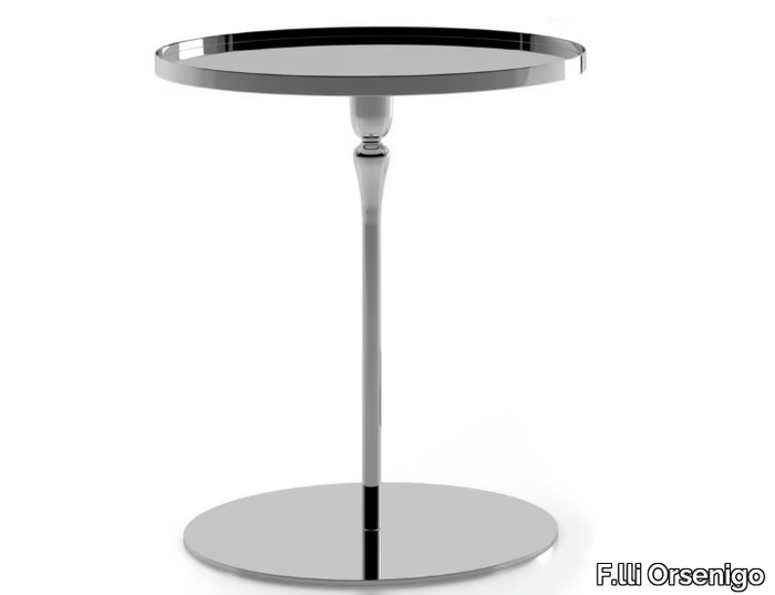 PLATE - Round side table _ F.lli Orsenigo