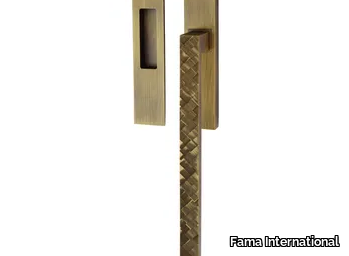 ARTWORK AS1102-P28-BGO - Brass pull handle for sliding doors _ Fama International