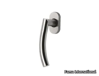 ITALIAN DESIGN - ORION-DK - DK steel window handle on rose _ Fama International