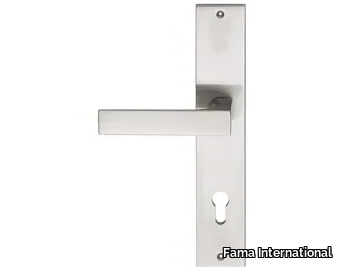 ITALIAN DESIGN - ANEMONE-PLACCA - Door handle on back plate _ Fama International